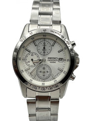 Seiko - SNDS363P1 Chronograph -SND363P1 в сребрист цвят