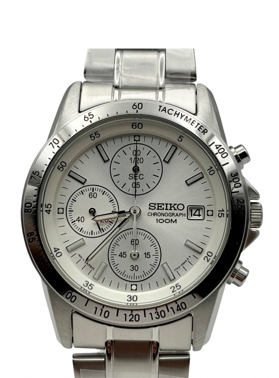 Seiko - SNDS363P1 Chronograph -SND363P1 в сребрист цвят