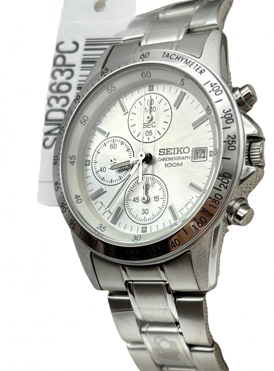 Seiko - SNDS363P1 Chronograph -SND363P1 в сребрист цвят