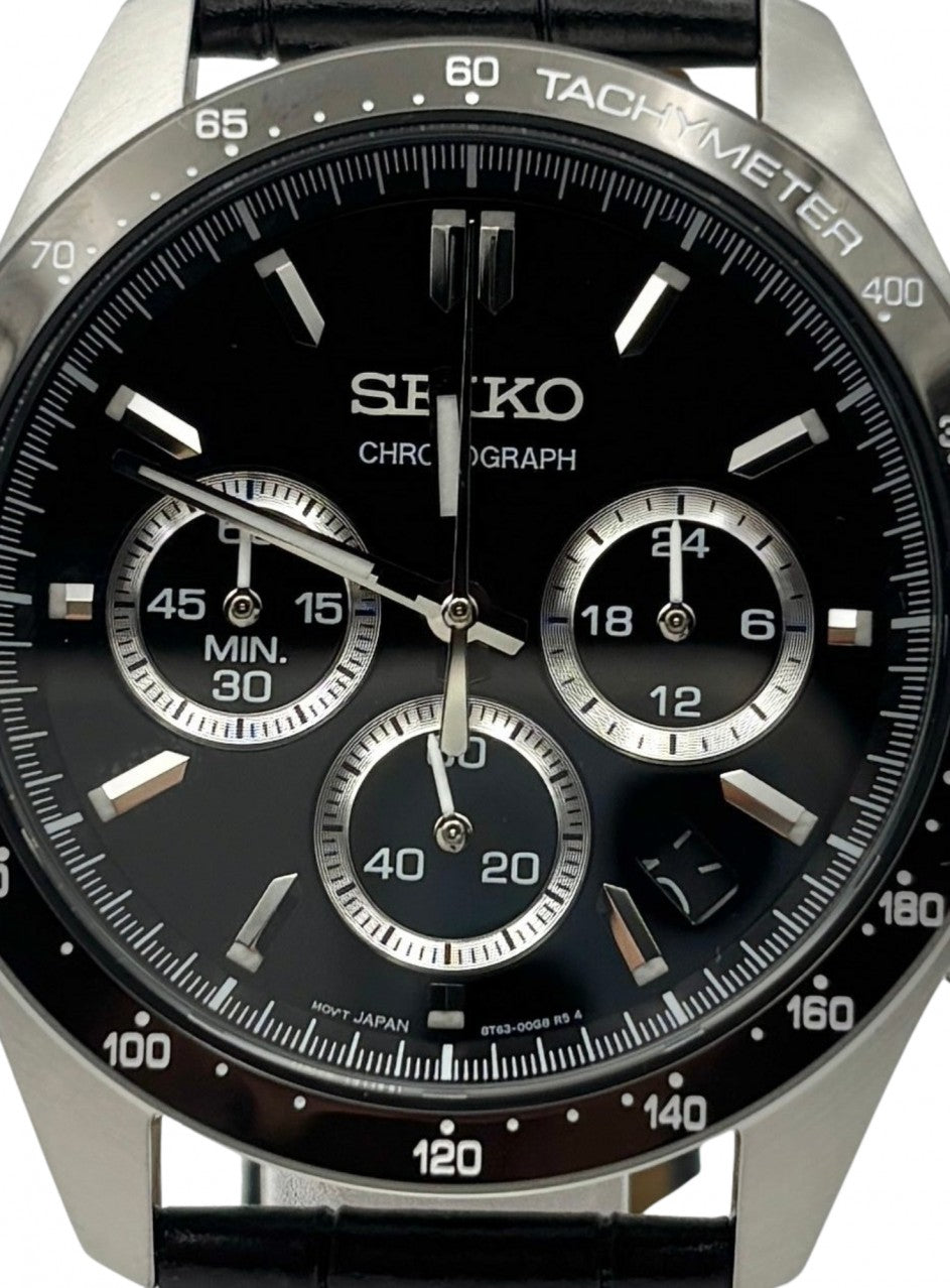 Seiko SBTR021 Chronograph -SBTR021 в сребрист цвят