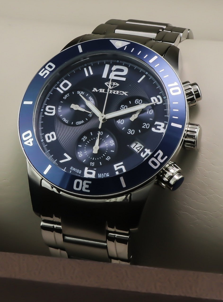 Murex - Swiss chronograph - MUC599-SS-9 -MUC599-SS-9 в сребрист цвят