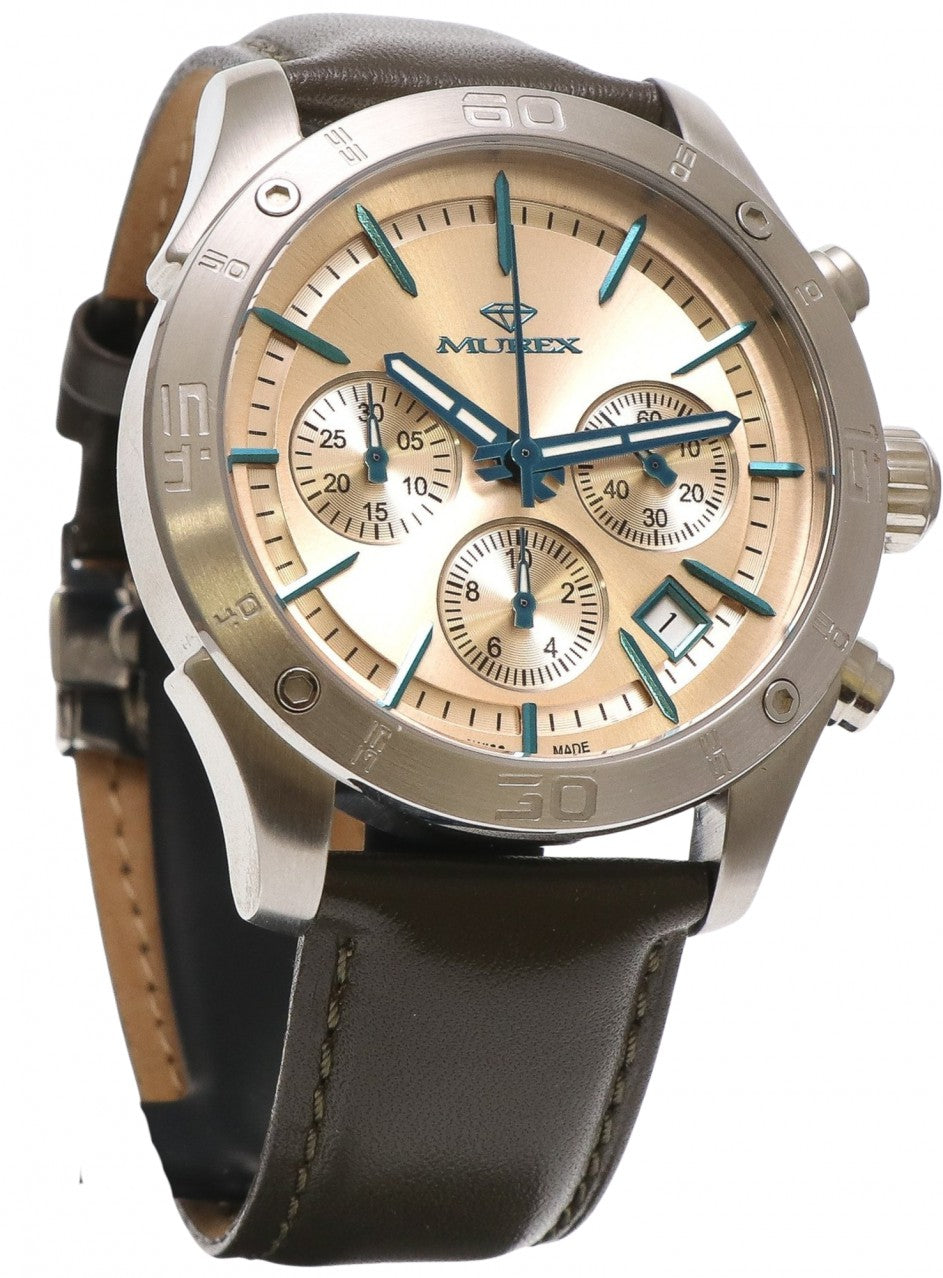Murex - Swiss Chronograph - MUC569-SL-4 -MUC569-SL-4 в кафяв цвят
