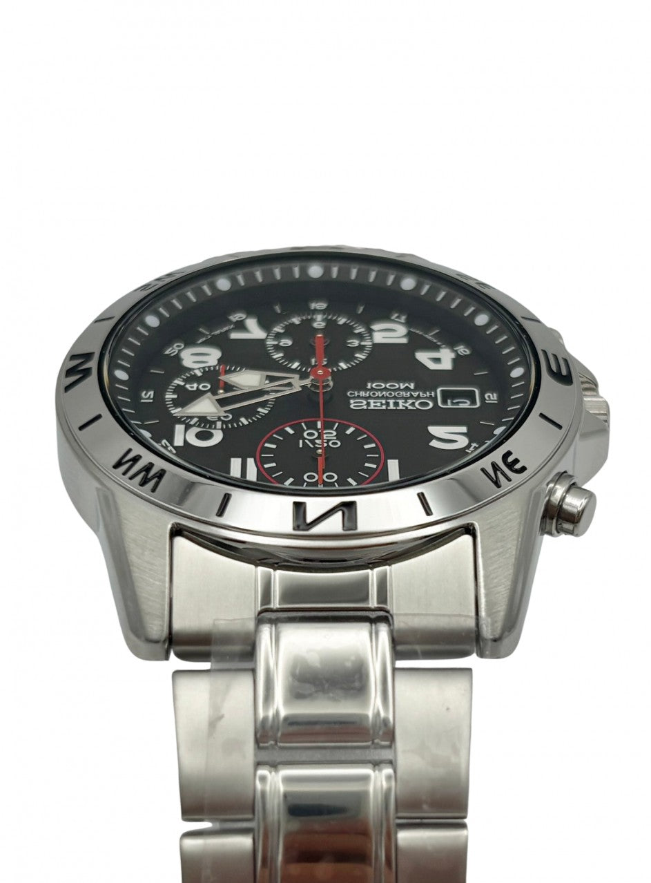 Seiko - SND375P1 -SND375P1 в сребрист цвят