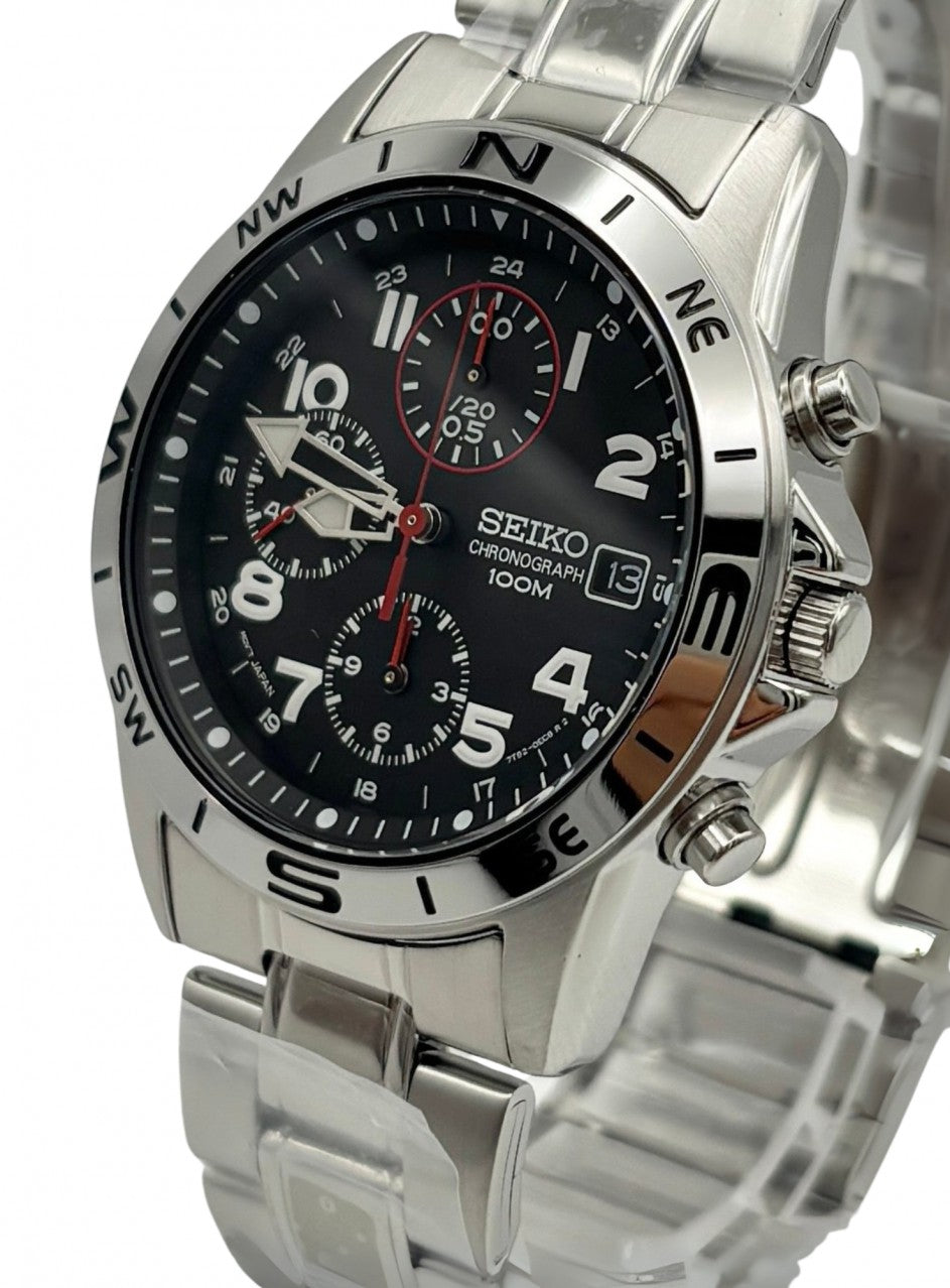 Seiko - SND375P1 -SND375P1 в сребрист цвят
