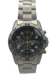 Seiko - SND377P1 Chronograpf -SND377P1 в сребрист цвят