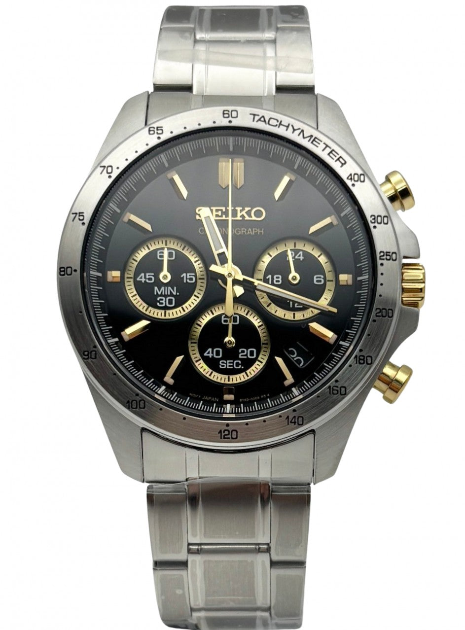 Seiko - SBTR015 -SBTR015 в сребрист цвят