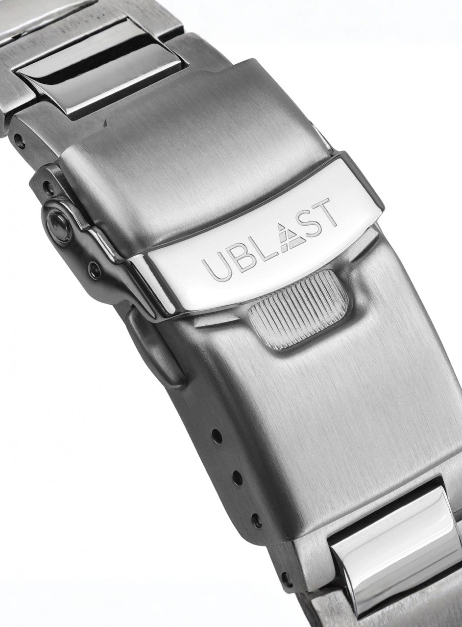 UBLAST GLOBE GMT -UBGLO40BK в сребрист цвят