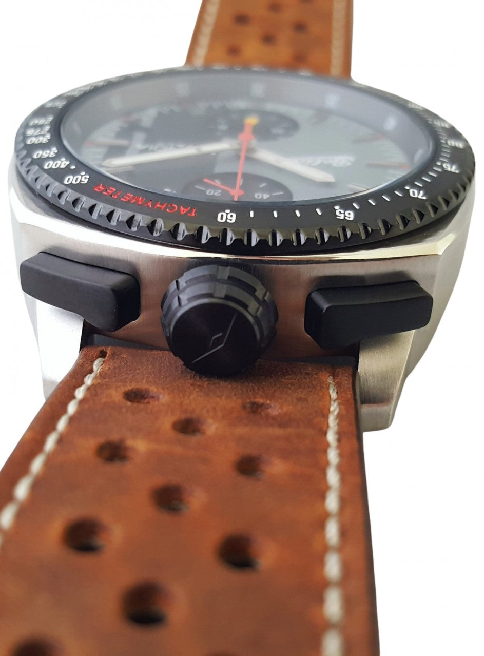 Mondia - BOLIDE - Bull - Chronograph 1/10th Mechanical Quartz -Mondia - BOLIDE в кафяв цвят