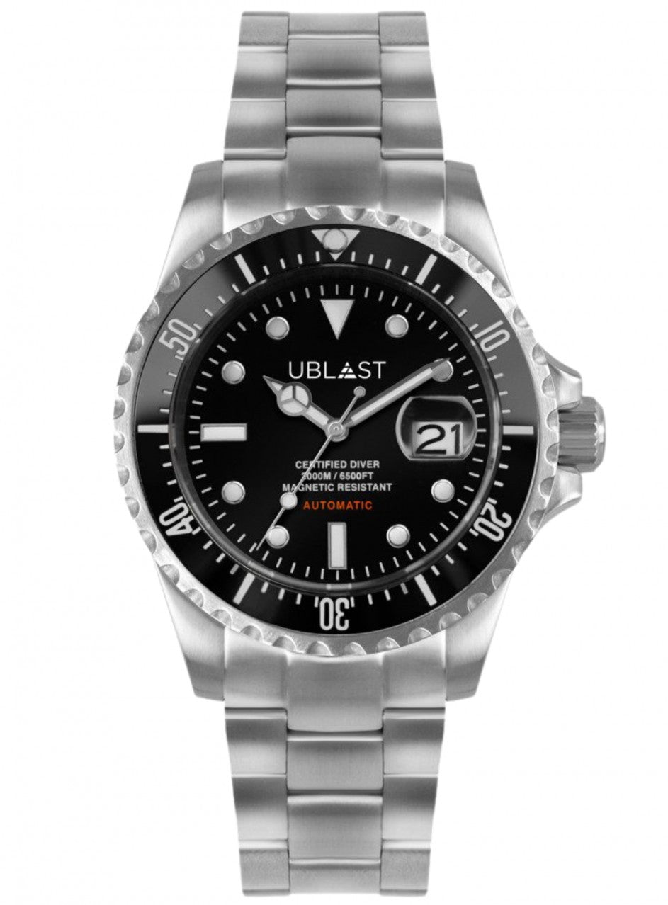 UBLAST SUBMERSIBLE Professional Diver -UBIS45BK в сребрист цвят