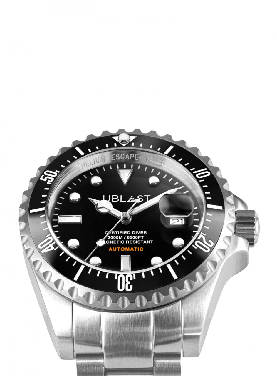 UBLAST SUBMERSIBLE Professional Diver -UBIS45BK в сребрист цвят