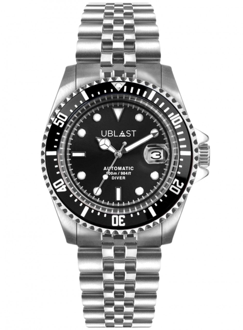 UBLAST DIVER 30 ATM -UB3D4411BK в сребрист цвят