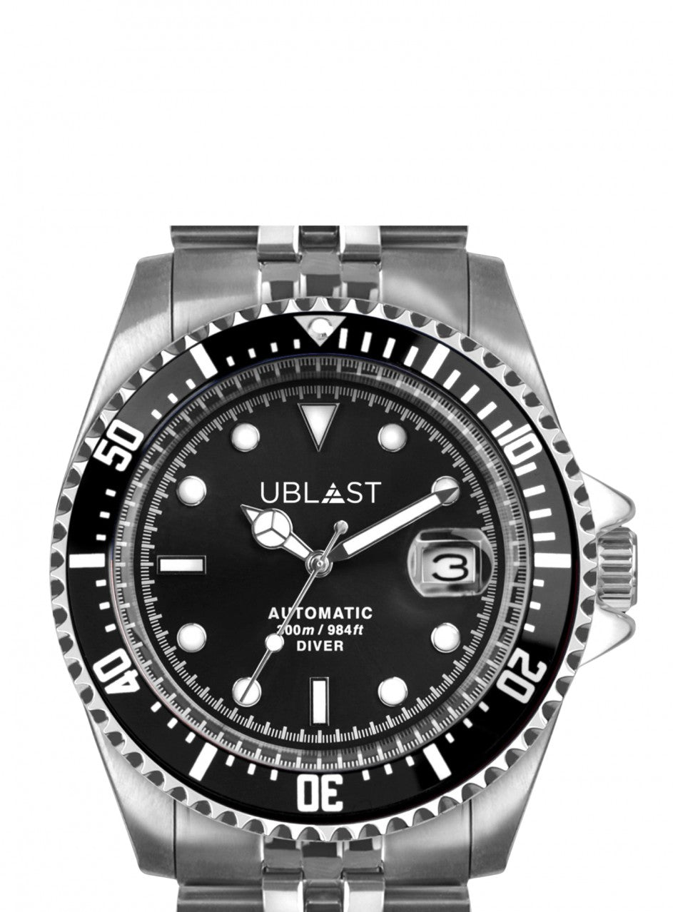 UBLAST DIVER 30 ATM -UB3D4411BK в сребрист цвят