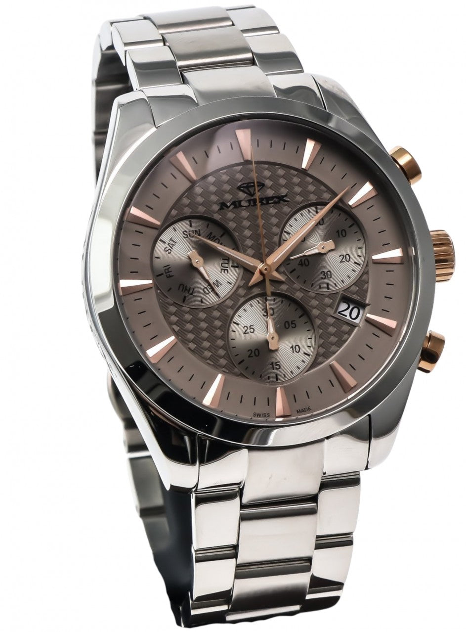 Murex - Swiss Chronograph -MUC612-SR-2 в сребрист цвят