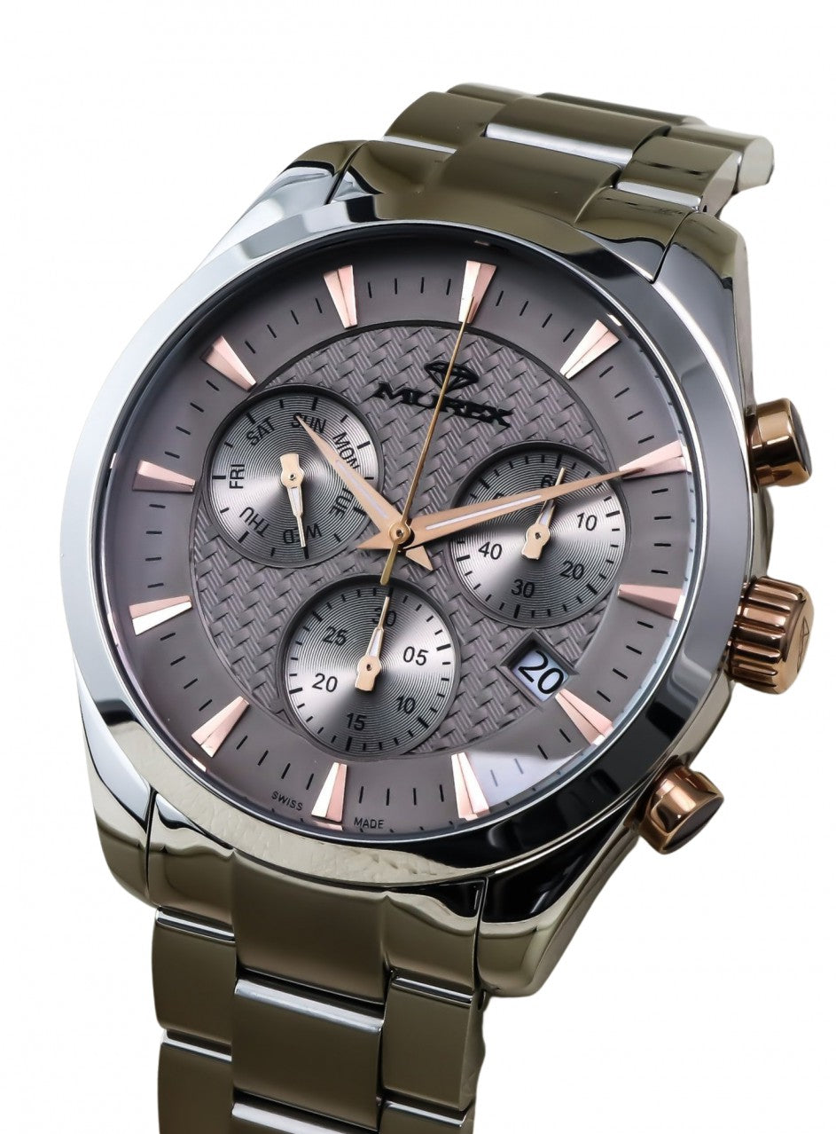 Murex - Swiss Chronograph -MUC612-SR-2 в сребрист цвят