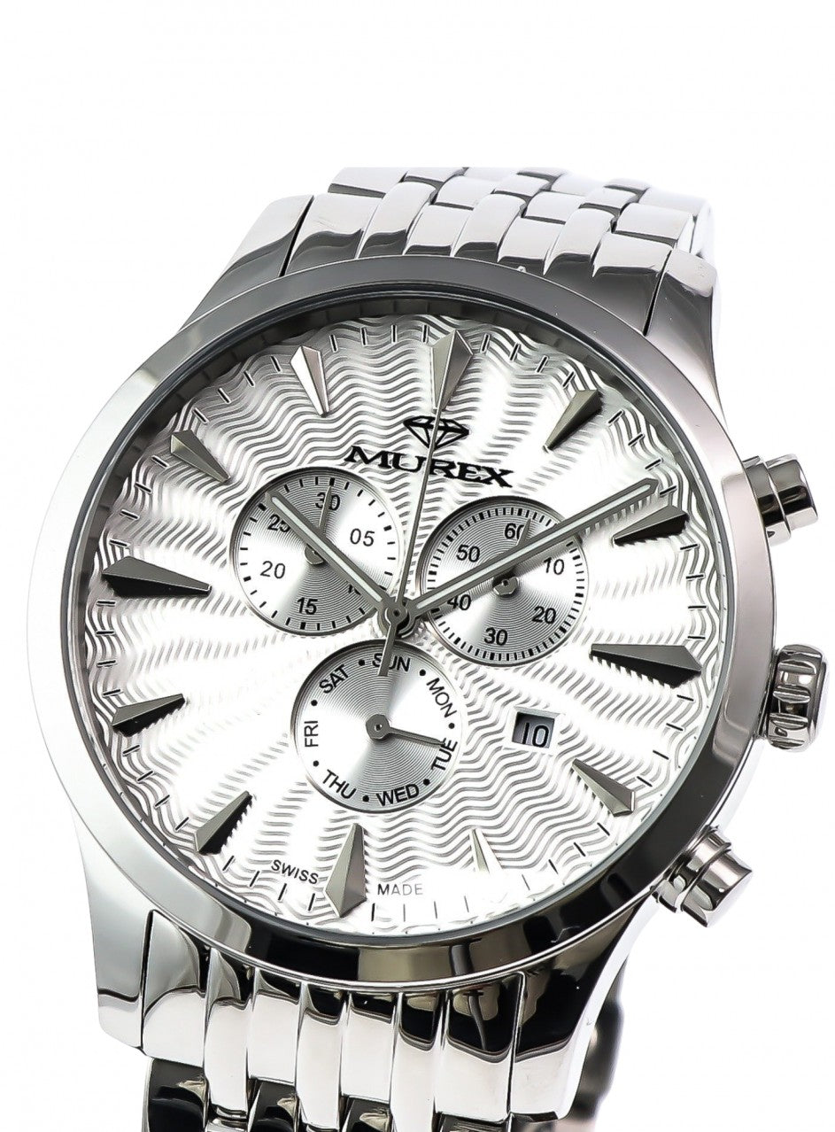 Murex - Swiss Chronograph - MUC595-SS-1 -MUC595-SS-1 в сребрист цвят
