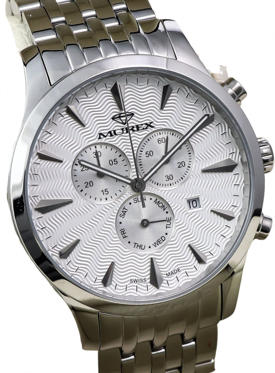 Murex - Swiss Chronograph - MUC595-SS-1 -MUC595-SS-1 в сребрист цвят