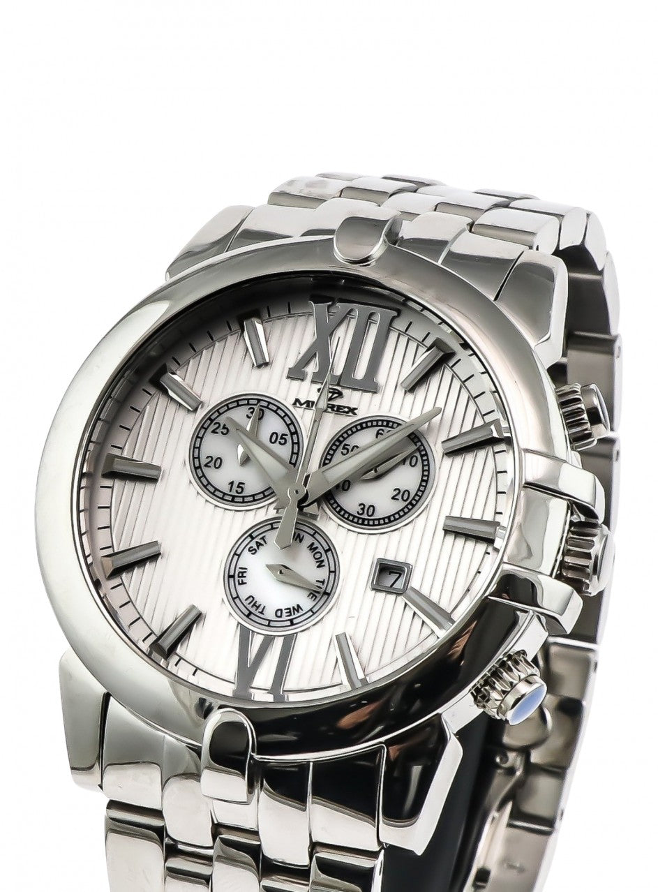 Murex - Swiss Chronograph -MUC512-SS-1 в сребрист цвят