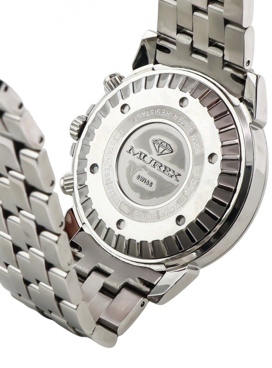 Murex - Swiss Chronograph -MUC512-SS-1 в сребрист цвят