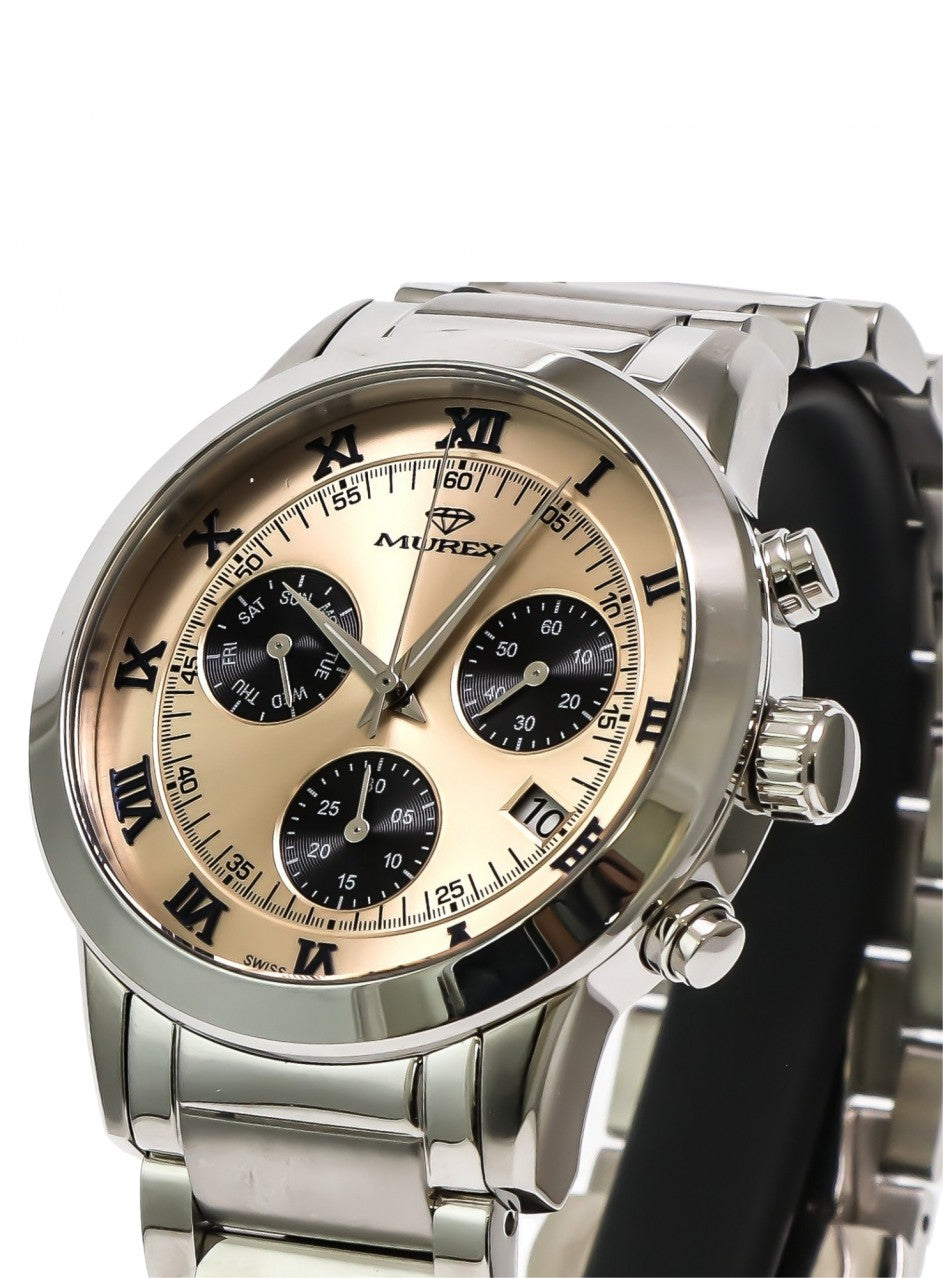 Murex - Swiss Chronograph - MUC614-SS-4 -MUC614-SS-4 в сребрист цвят