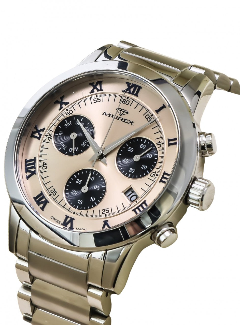 Murex - Swiss Chronograph - MUC614-SS-4 -MUC614-SS-4 в сребрист цвят
