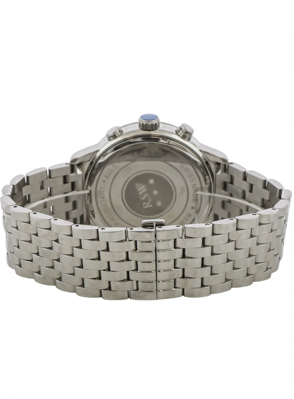 RSW - Swiss chronograph - RSWC131-SS-1 -RSWC131-SS-1 в сребрист цвят