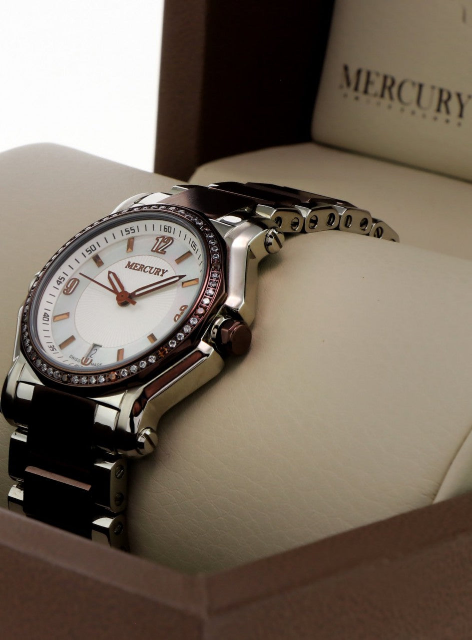Mercury - Swiss Chronograph - ME1080-SC-S-1 -ME1080-SC-S-1 в кафяв цвят