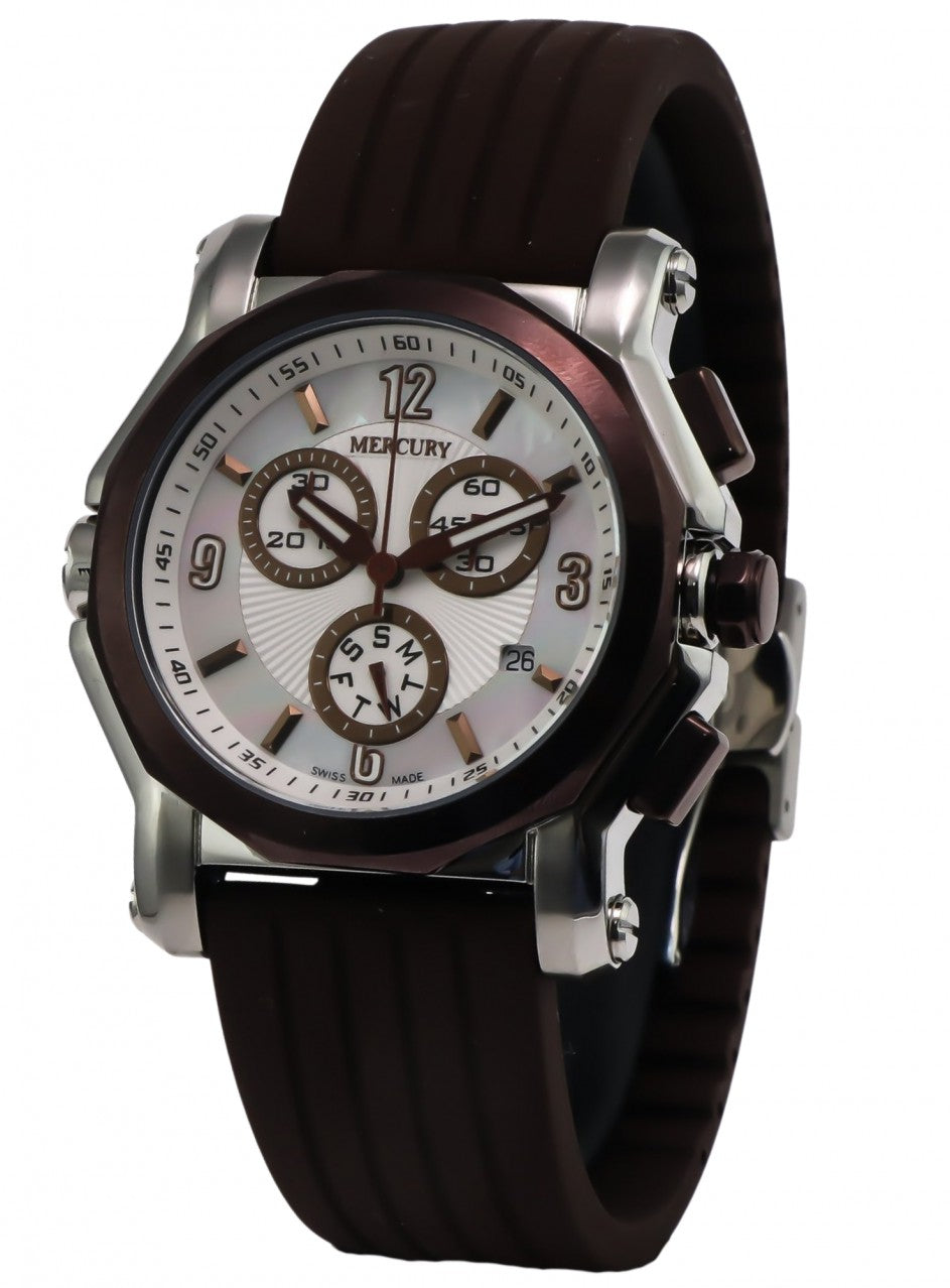 Mercury - Swiss Watch - ME1075-SCX-7 -ME1075-SCX-7 в кафяв цвят