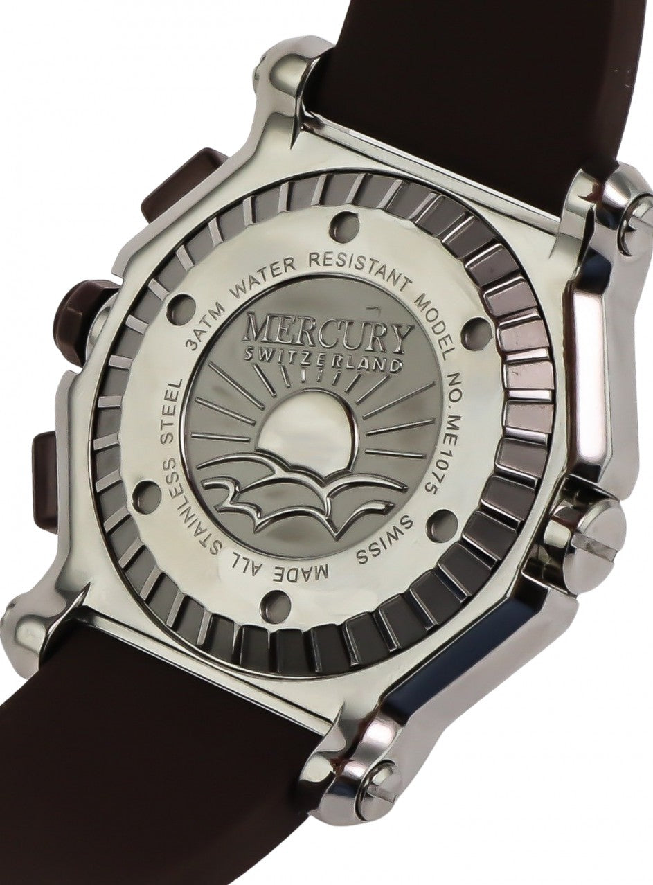 Mercury - Swiss Watch - ME1075-SCX-7 -ME1075-SCX-7 в кафяв цвят