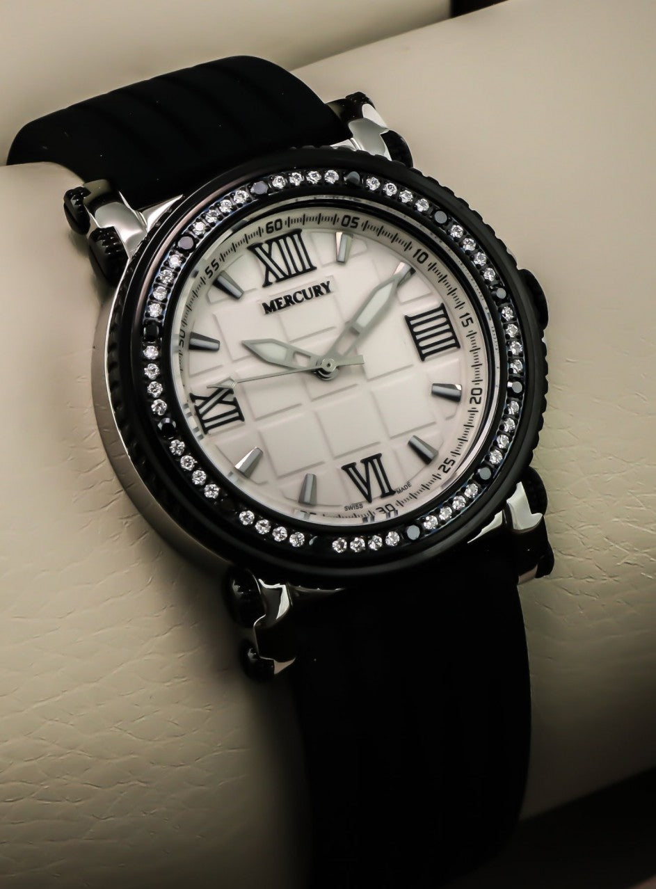 Mercury - Swiss Watch - ME1075-SCX-7 -ME10205-SBX-S-1 в черен цвят