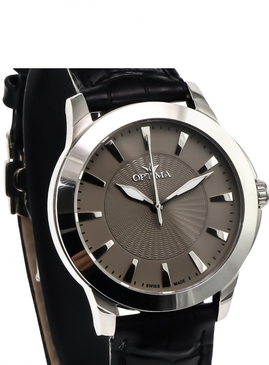 Optima - Swiss Watch - OSL298-SL-2 -OSL298-SL-2 в черен цвят