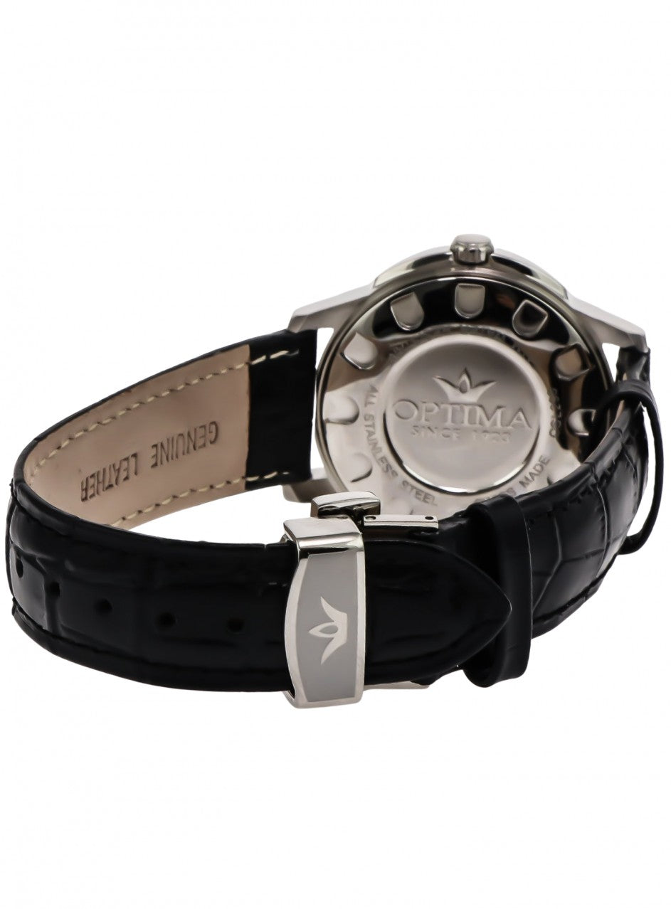 Optima - Swiss Watch - OSL298-SL-2 -OSL298-SL-2 в черен цвят
