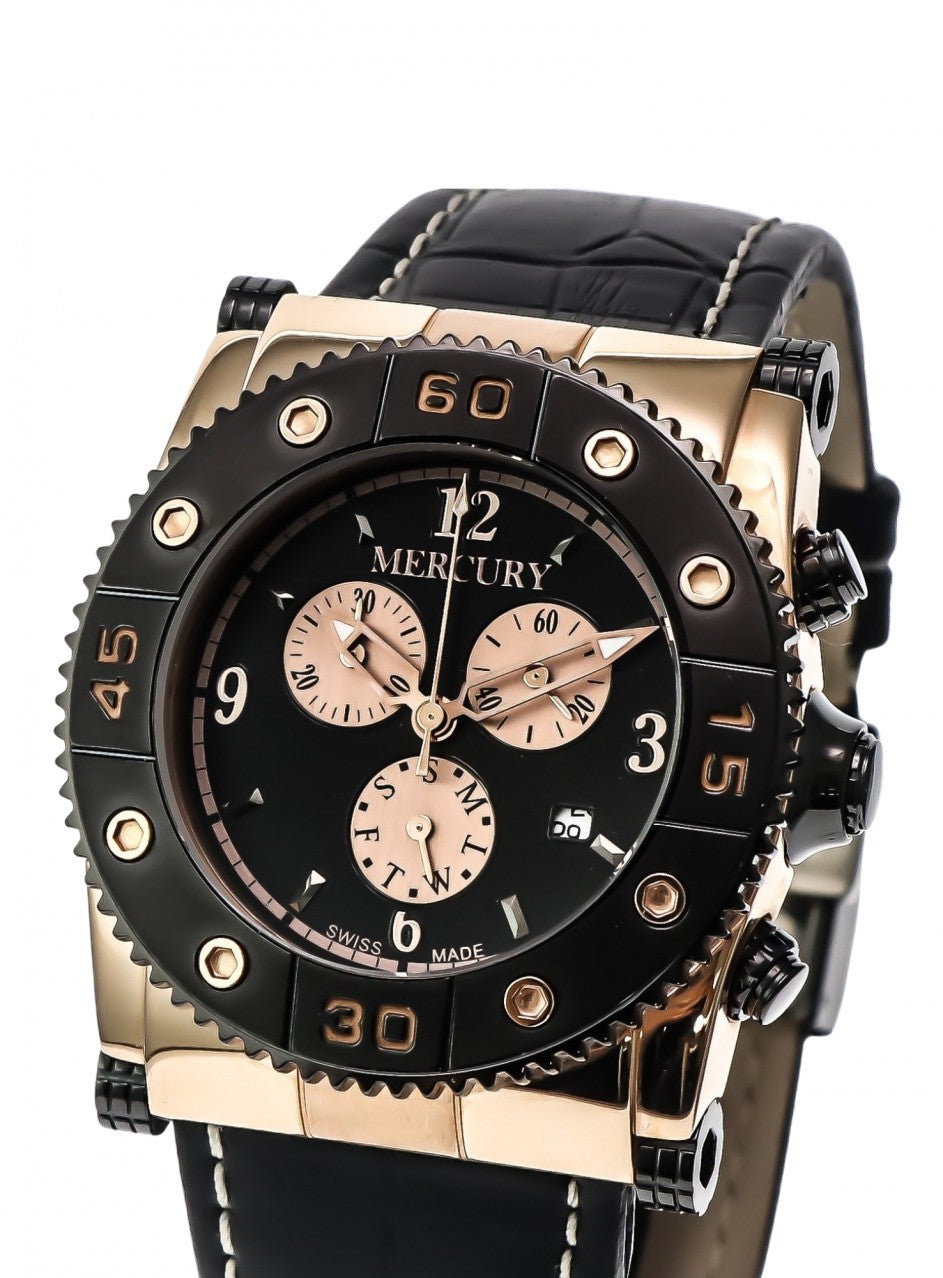 Mercury - Swiss Watch - ME1060-RBL-3 -ME1060-RBL-3 в черен цвят