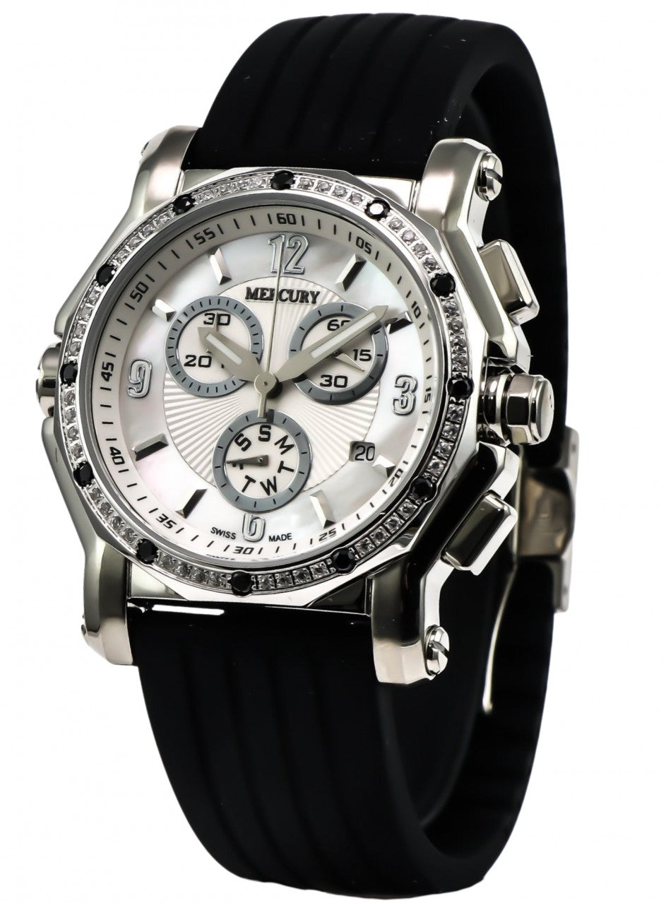 Mercury - Swiss Watch - ME10205-SX-3 -ME1075-SX-S-7 в черен цвят
