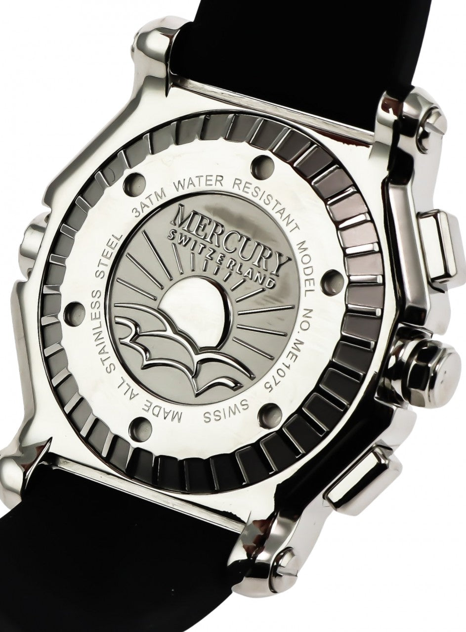 Mercury - Swiss Watch - ME10205-SX-3 -ME1075-SX-S-7 в черен цвят
