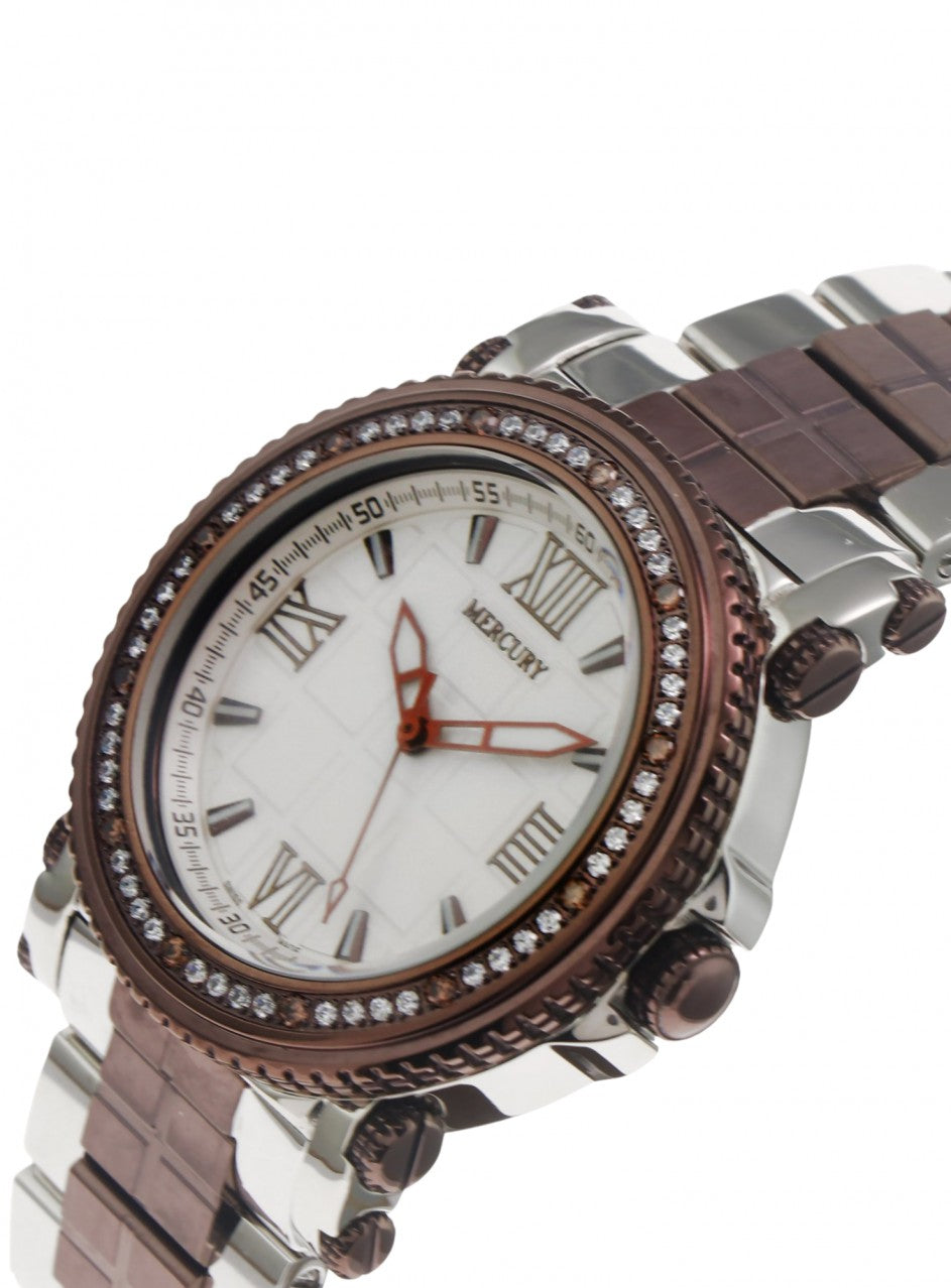 Mercury - Swiss Watch - ME10205-SC-S-1 -ME10205-SC-S-1 в кафяв цвят