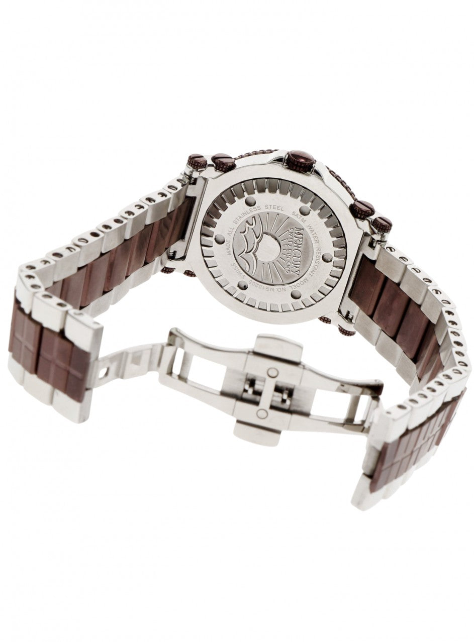 Mercury - Swiss Watch - ME10205-SC-S-1 -ME10205-SC-S-1 в кафяв цвят