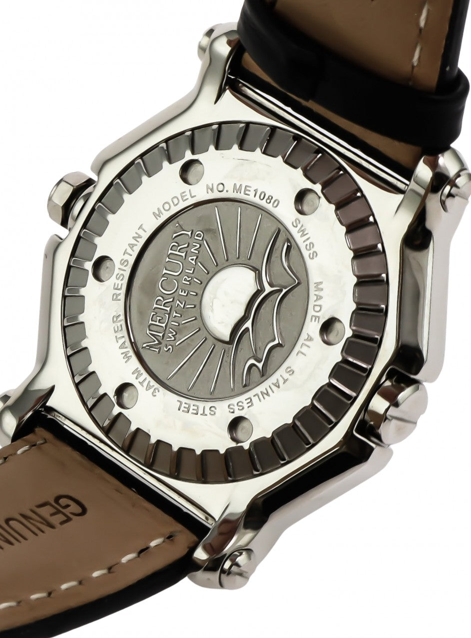 Mercury - Swiss Watch - ME1080-SL-S-3 -ME1080-SL-S-3 в черен цвят
