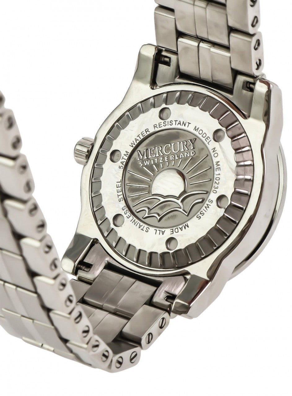 Mercury - Swiss Watch - ME10230-SS-3 -ME10230-SS-3 в сребрист цвят