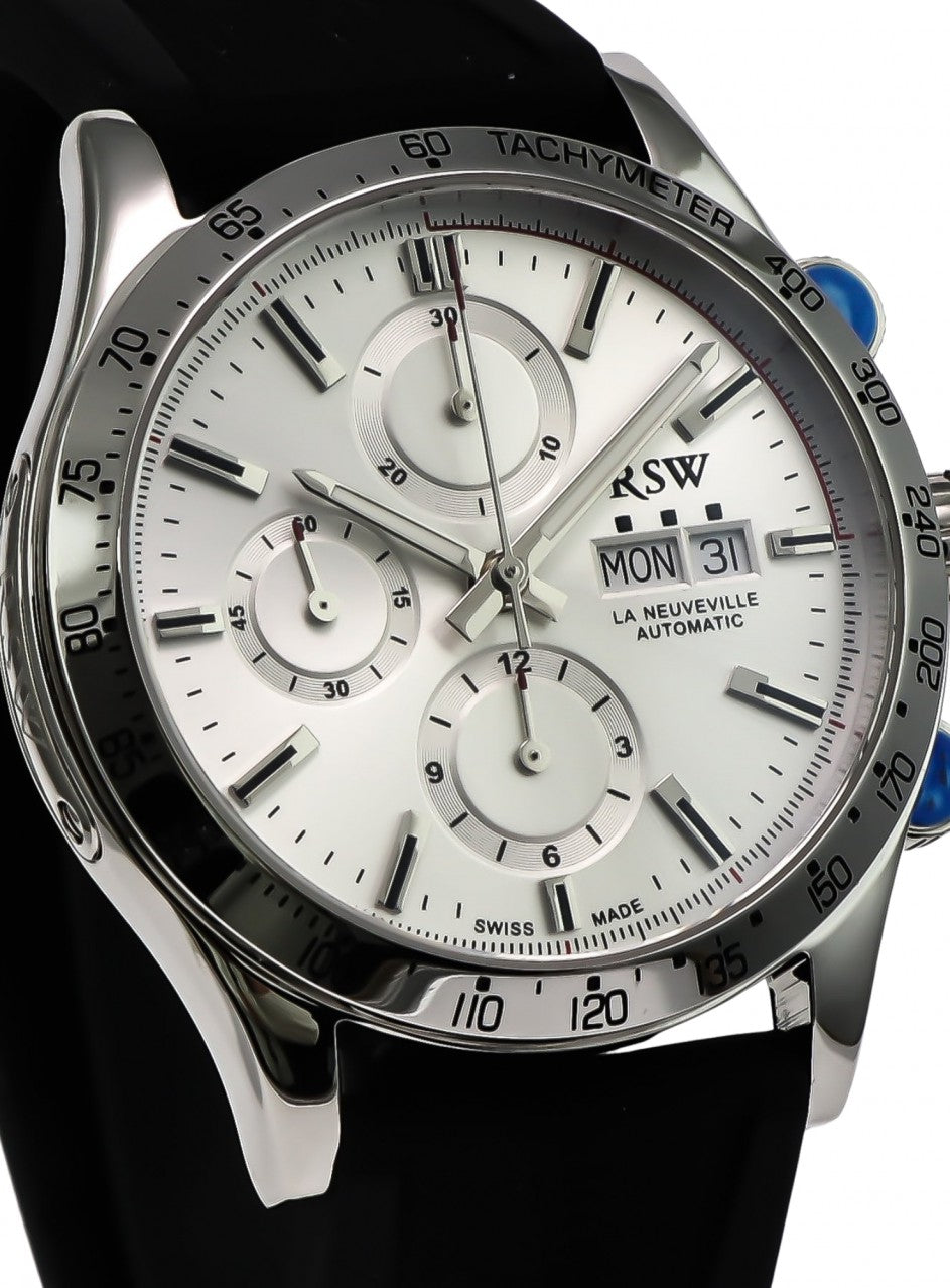 RSW - La Neuveville Sport Valjoux - RSWA130-SX-1 -RSWA130-SX-1 в черен цвят