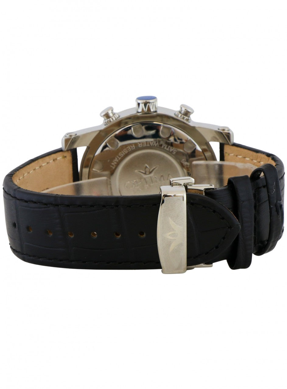Optima - Swiss Watch - OSC299-SL-1 -OSC299-SL-1 в черен цвят