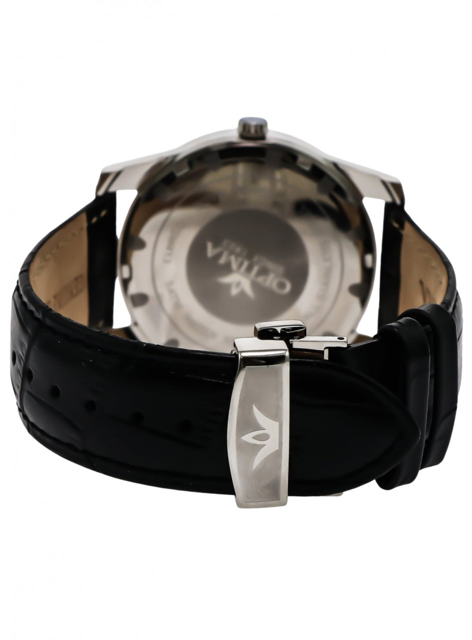 Optima - Swiss Watch - OSM413-SL-3 -OSM413-SL-3 в черен цвят