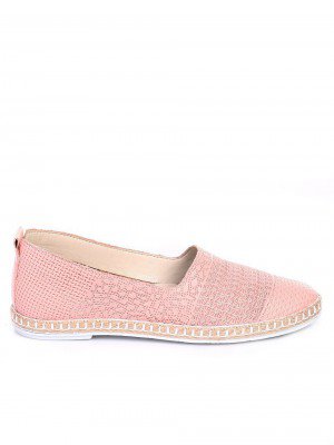 Ежедневни дамски обувки от естествена кожа 3AB-17648 pink