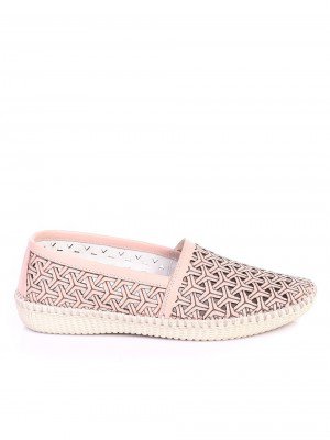 Ежедневни дамски обувки от естествена кожа 3AB-17653 pink