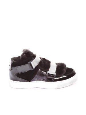 Ежедневни детски кецове в черно 19K-17733 black