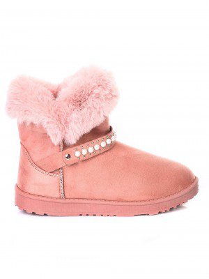 Ежедневни дамски боти в розово 2U-171043 pink