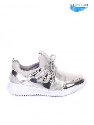 Комфортни детски обувки ултралеки 18U-18179 silver