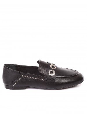 Ежедневни дамски обувки от естествена кожа 3AB-18497 black