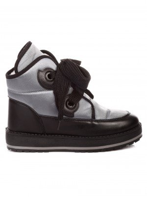 Ежедневни дамски боти в сиво 2U-18658 grey