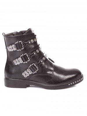 Ежедневни дамски боти в черно 2E-18925 black