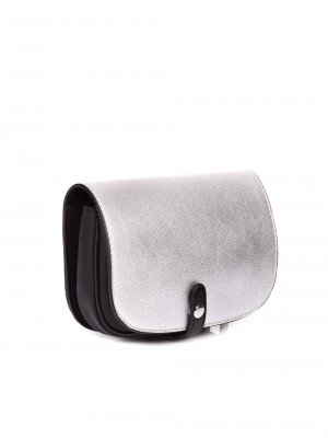 Eжедневна дамска чанта в черно и сиво 9Q-19043 black/pewter